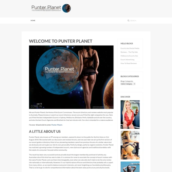 Punter Planet on freeporning.com