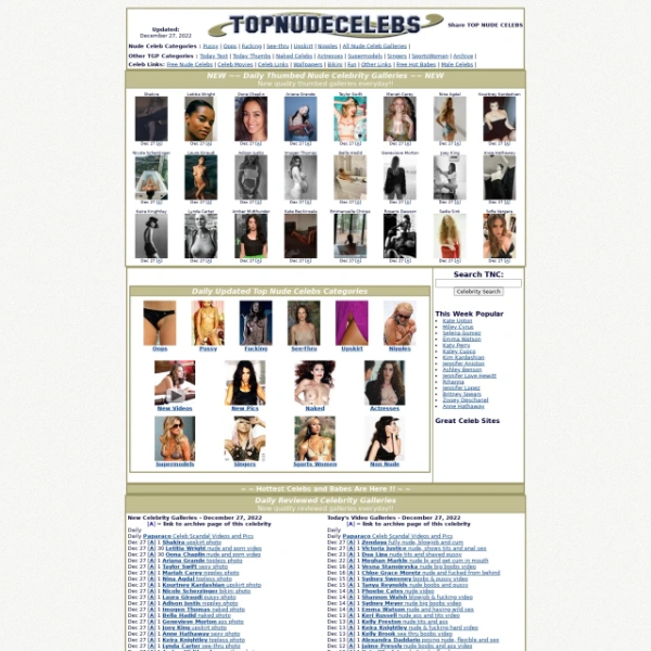 TopNudeCelebs on freeporning.com