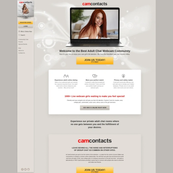 CamContacts Trans on freeporning.com