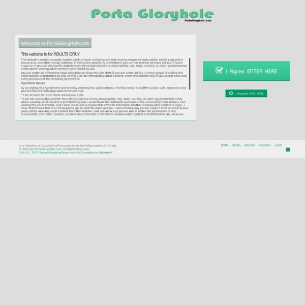Porta Gloryhole on freeporning.com