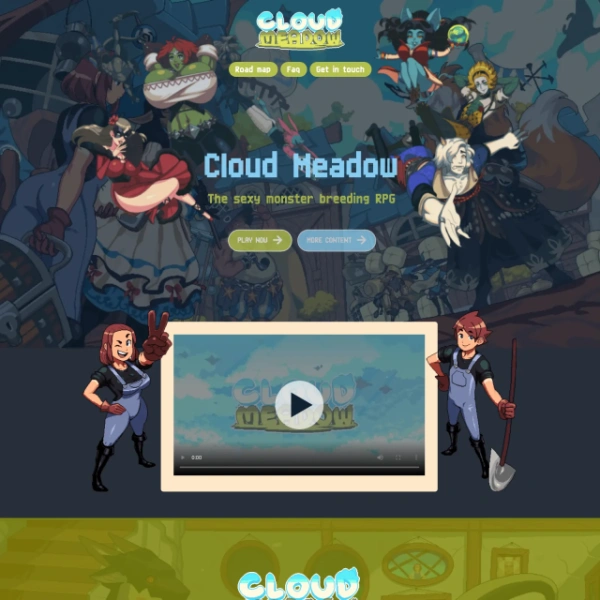 Cloud Meadow on freeporning.com