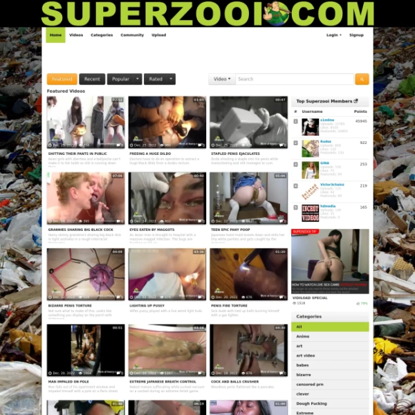 SuperZooi on freeporning.com