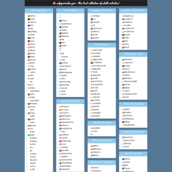 Safe Porn Sites on freeporning.com
