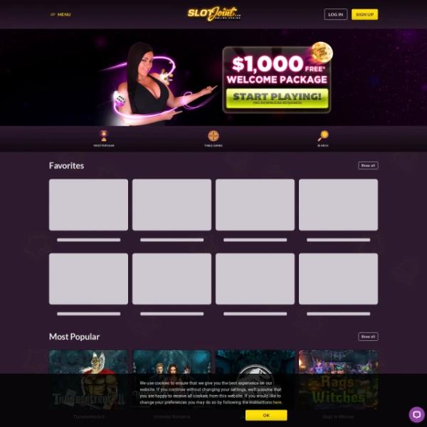 SlotJoint Casino on freeporning.com