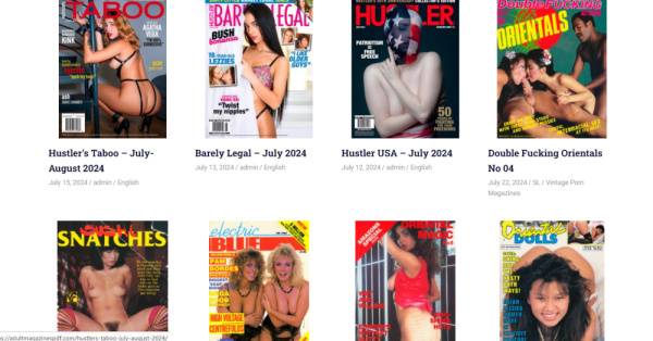Adult Magazines Download on freeporning.com